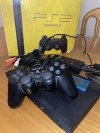 PlayStation 2 com caixa original