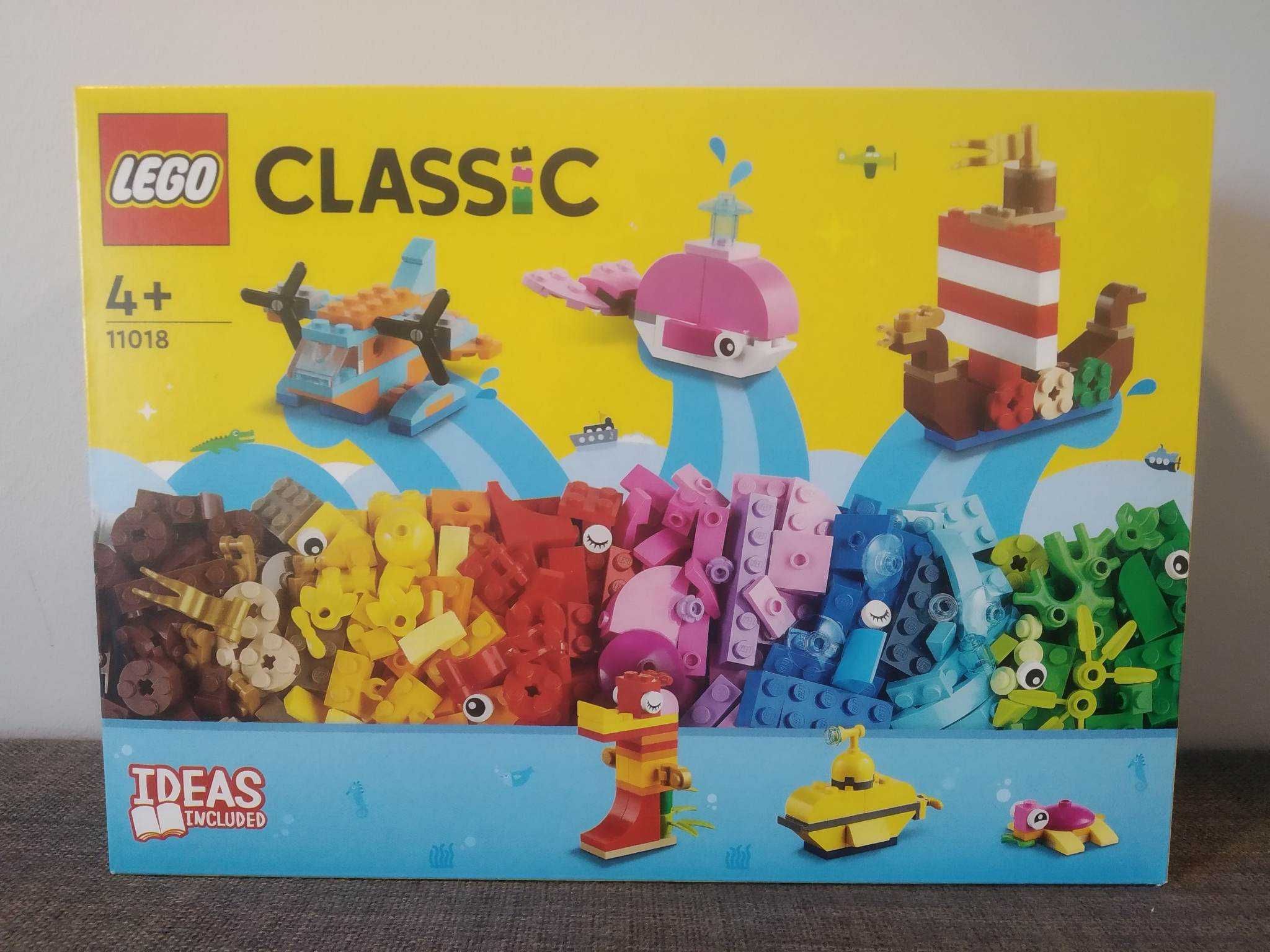 LEGO CLASSIC 11018 Kreatywna Oceaniczna Zabawa NOWA