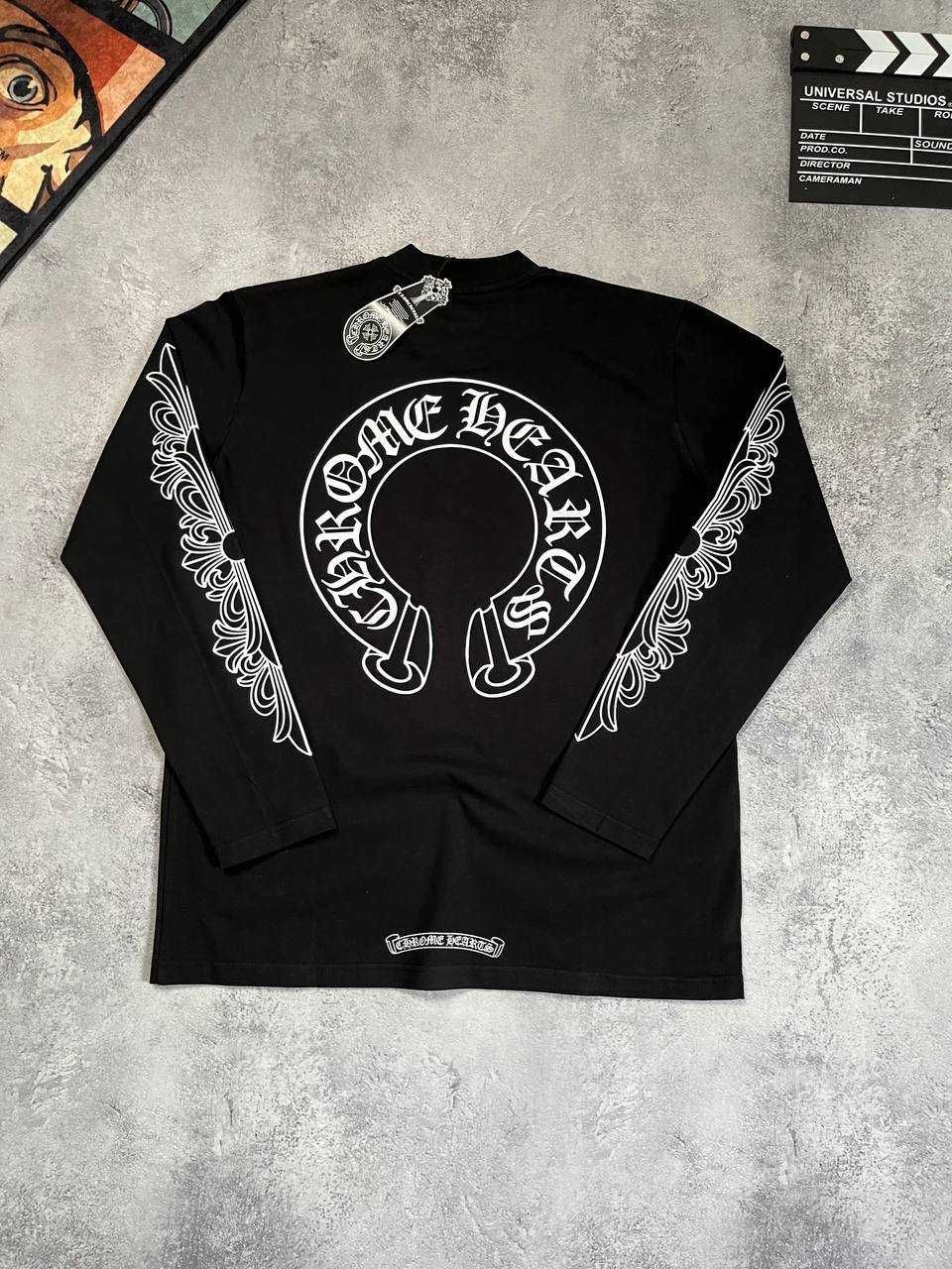 Лонг слив chrome hearts