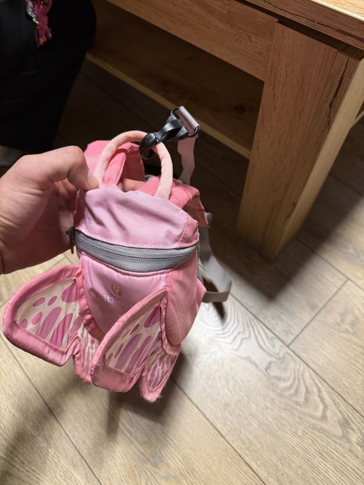Plecak dla dzieci z szelkami bezpieczeństwa LittleLife - Motylek