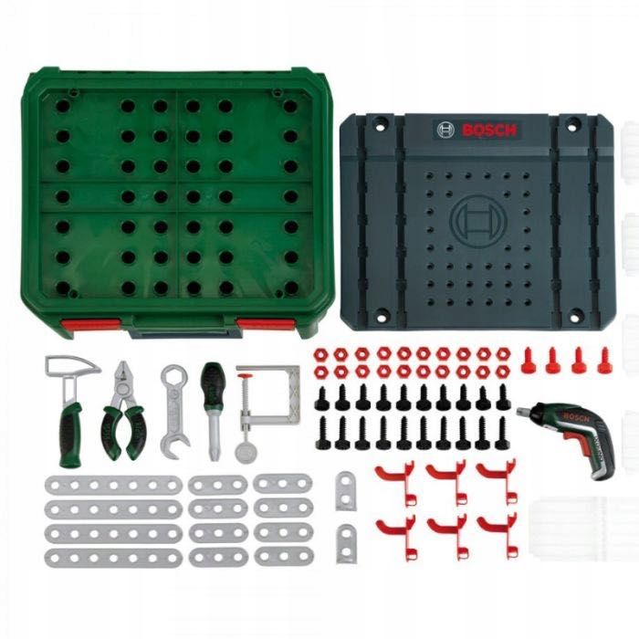 Zestaw Narzędzi Bosch 8396 Z Wkrętarką Walizka Warsztat Dla Dzieci