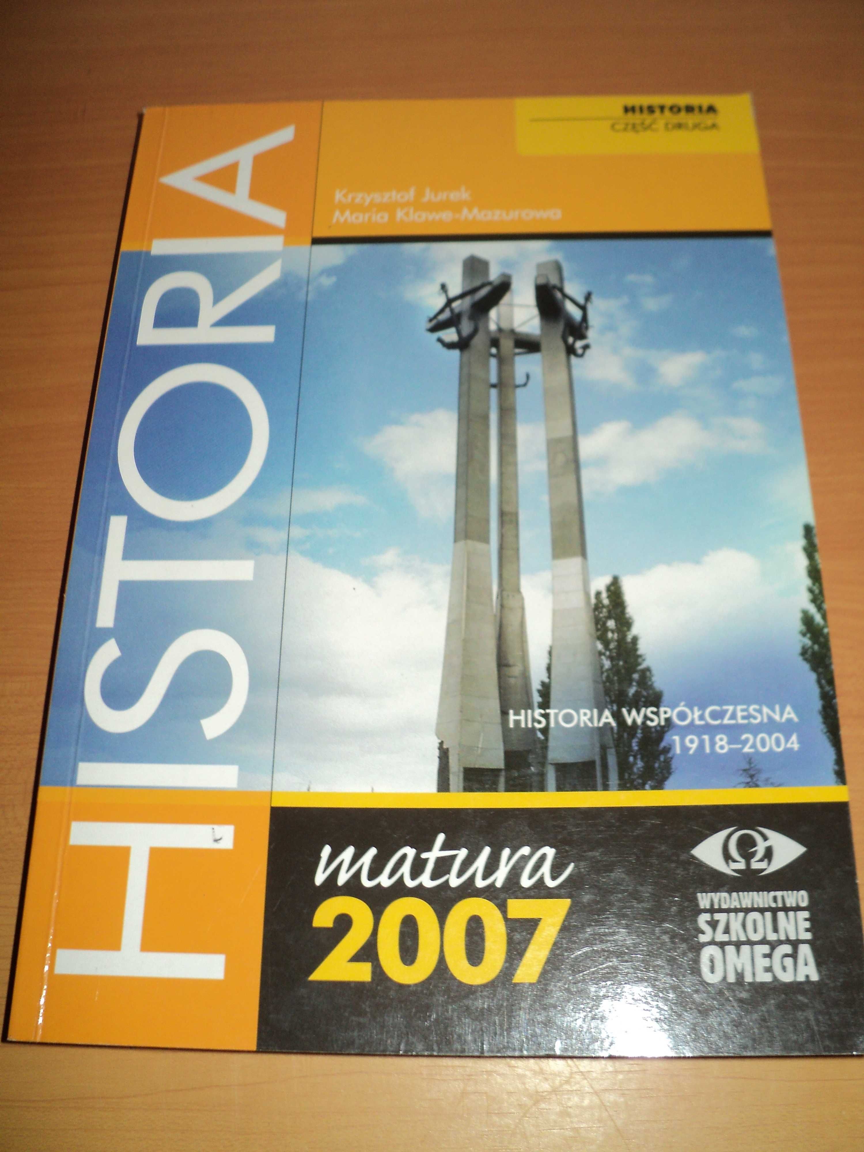 Historia Współczesna Matura 2007 Omega