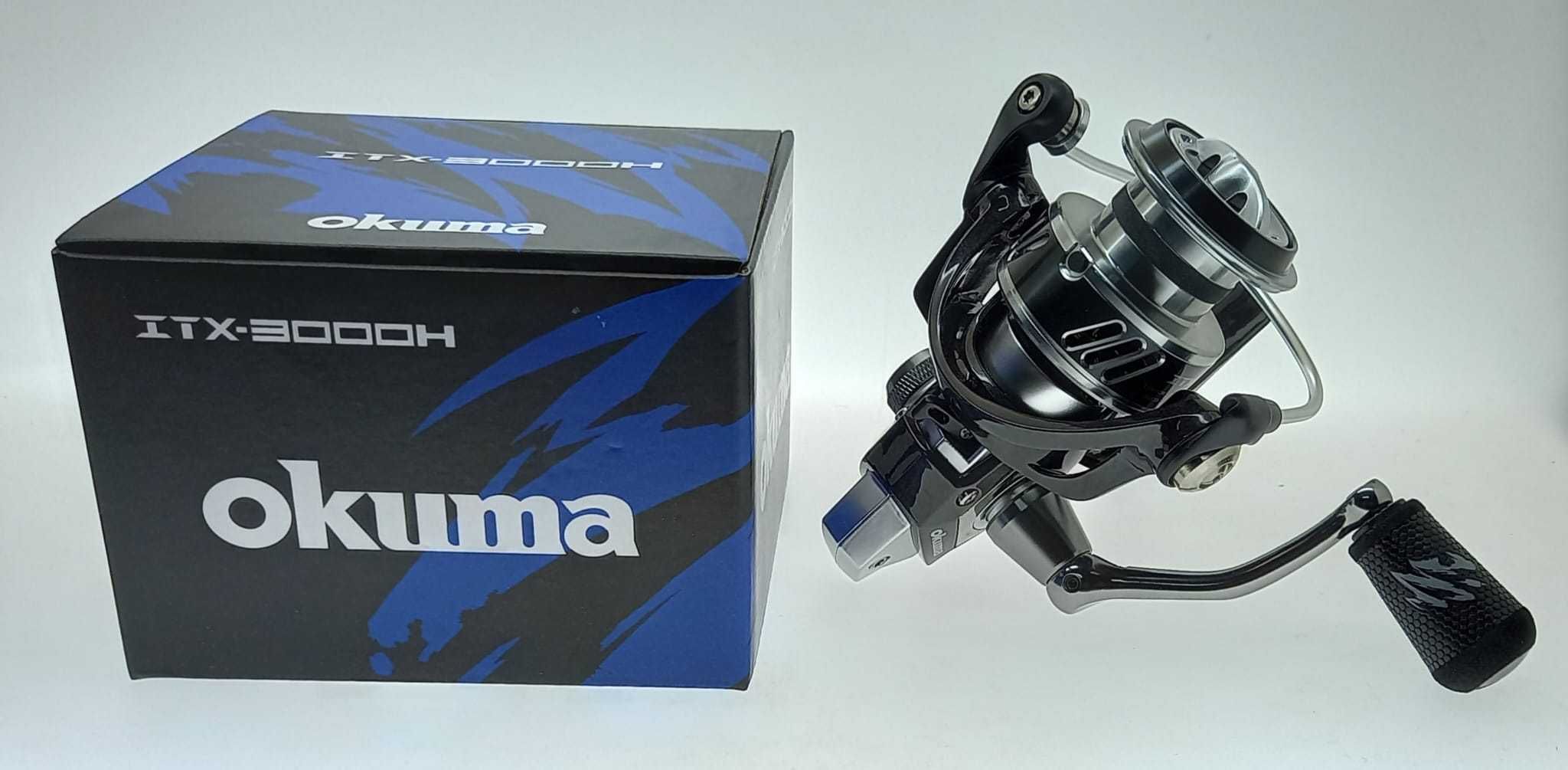 Carreto OKUMA ITX-3000H Novo, Selado