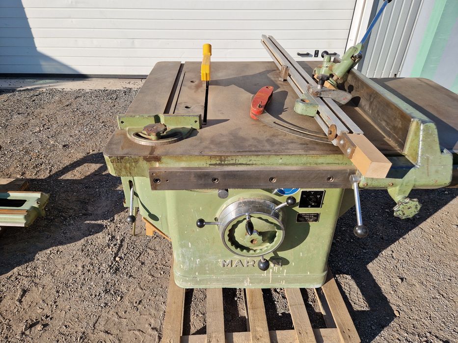 Piła stołowa formatowa krajzega wózek boczny martin altendorf bauerle