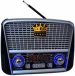 RADIO KUCHENNE SOLARNE przenośne retro FM bluetooth akumulator czarne