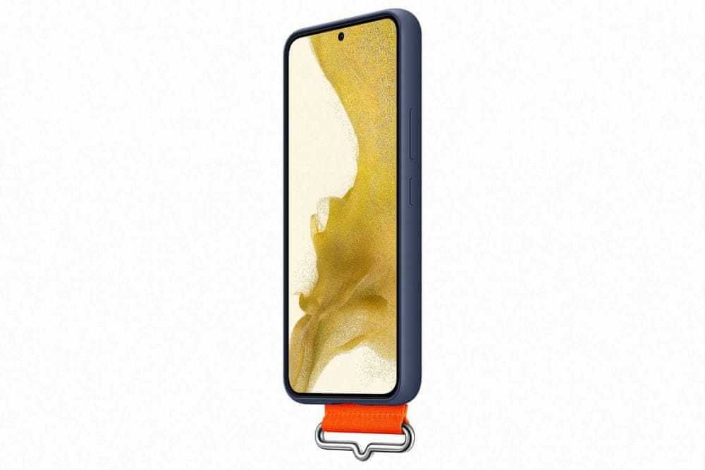 Etui Samsung Silicone Cover with Strap do Galaxy S22+ / S22 Plus