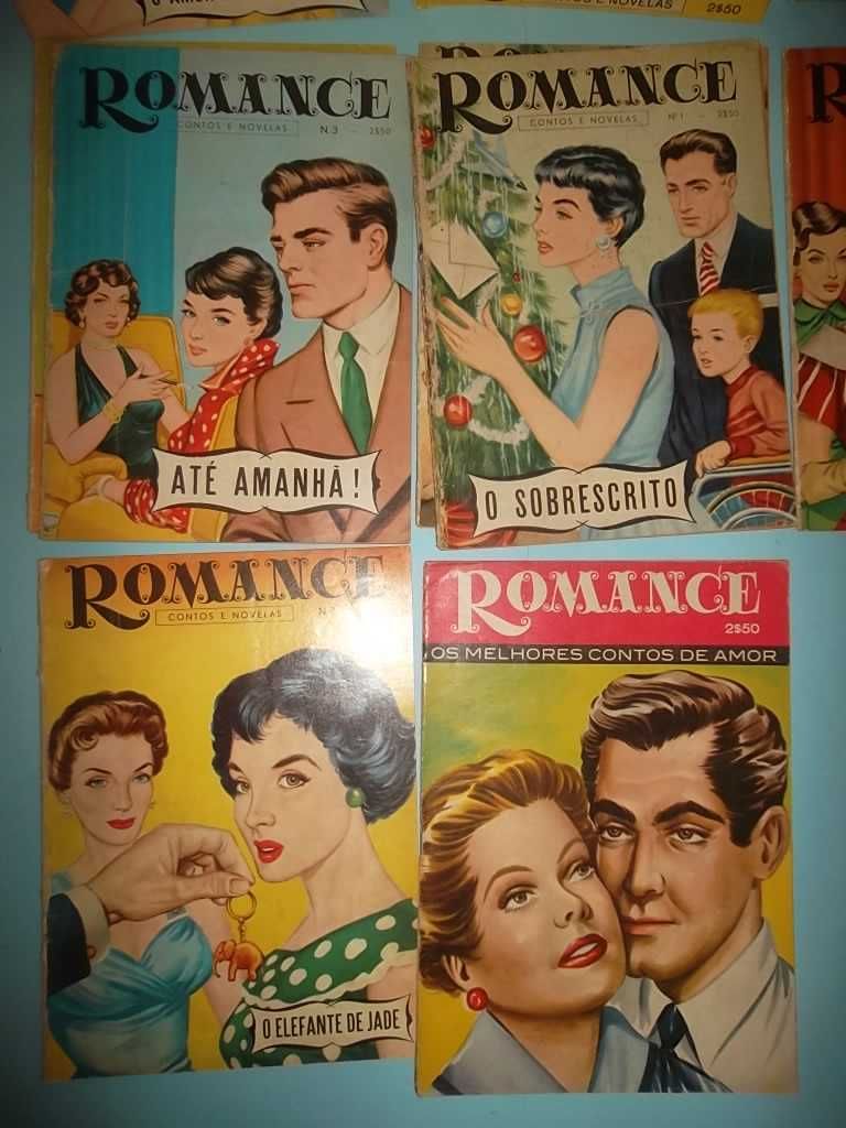 ROMANCE - Revista Ilustrada com capas de José Antunes (1958)