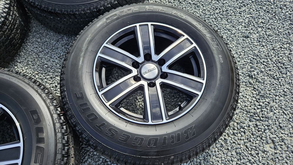 Nowe Koła Alufelgi 6x139,7 DEZENT18 Ford Ranger VW Amarok Toyota Hilux