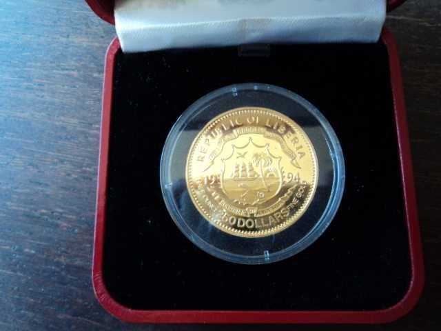 1/2 onça em ouro Nelson Mandela