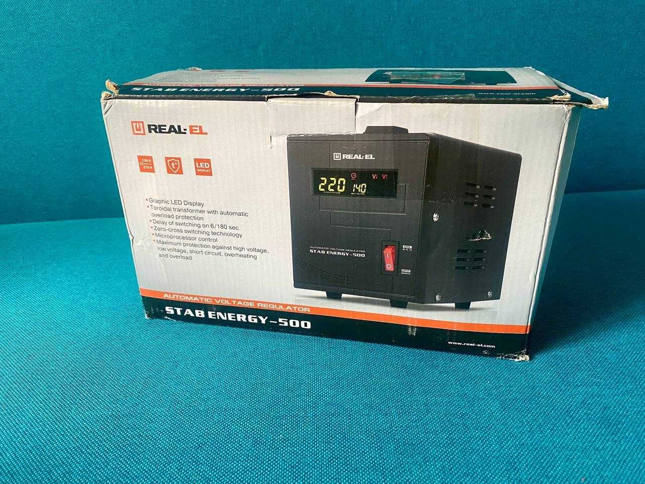 Стабілізатор напруги Real-El Stab Energy-500
