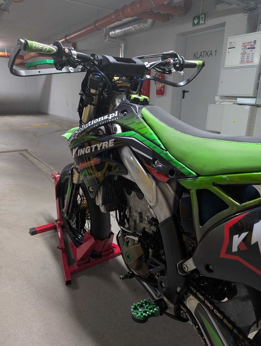 KAWASAKI KXF 450  SUPERMOTO - Wyścigowy motocykl z Mistrzostw Europy