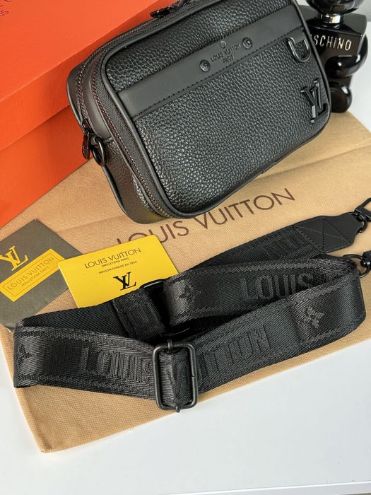 Мужская сумка Louis Vuitton чоловіча сумка барсетка бананка месенджер