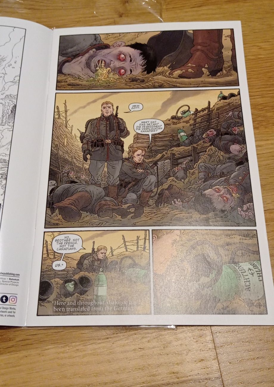 Komiks Locke & Key In Pale Battalions Go #2/2020 angielski