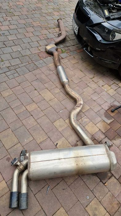 BMW 3 F30 LCI 330i XDR B46 wydech tłumik