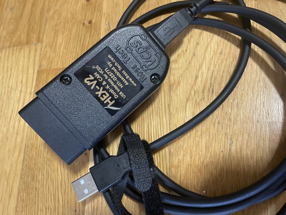 Komputer + interfejs diagnostyczny OBD2