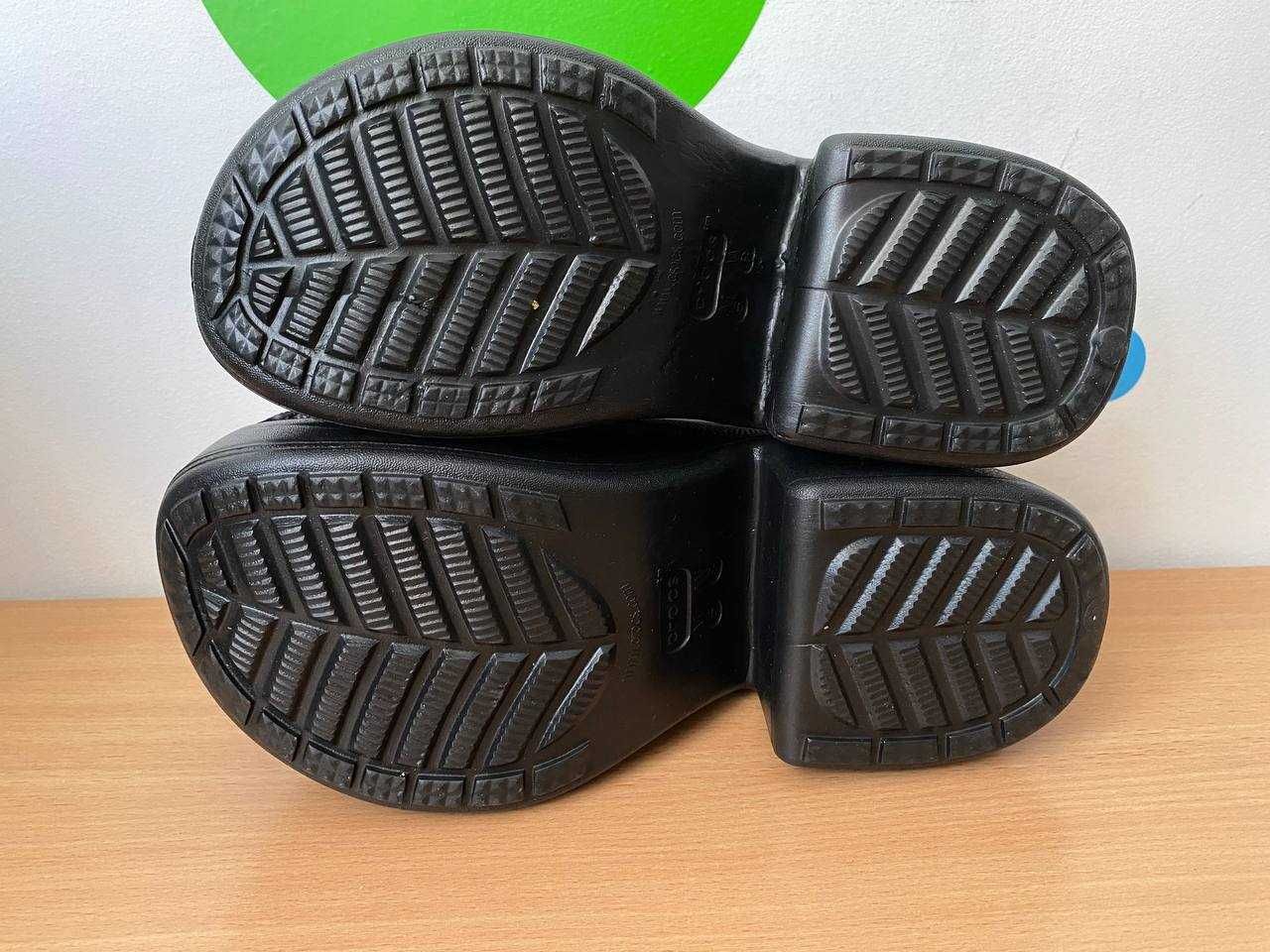 Crocs Siren Black дорослі М6/W8 38р Уцінка! №627