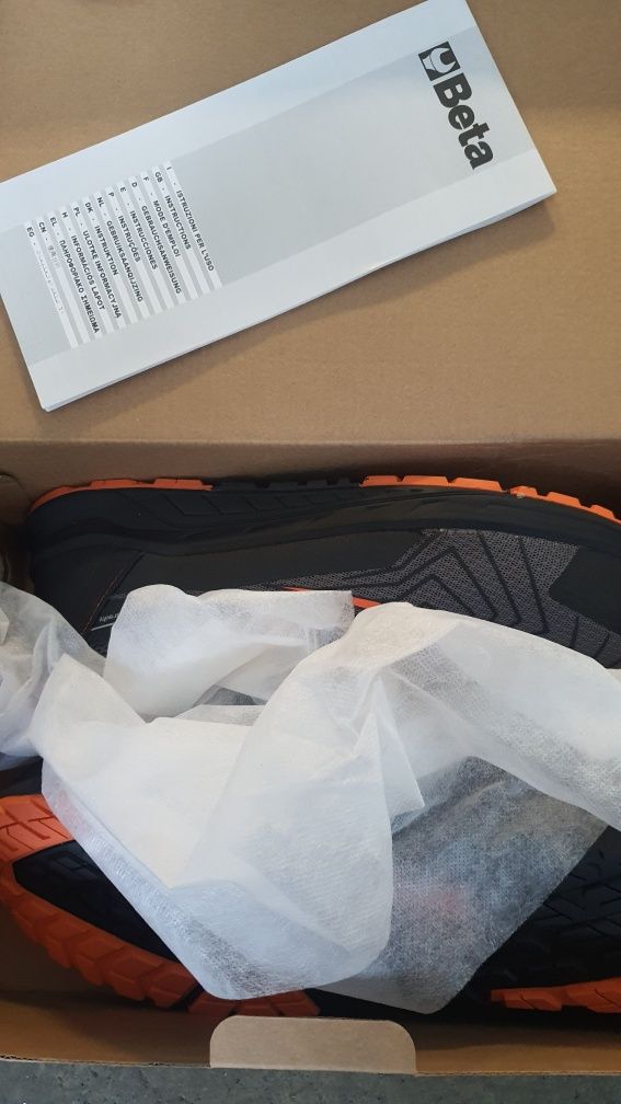 Buty robocze Beta 7352G Nowe nieużywane rozmiar 45
