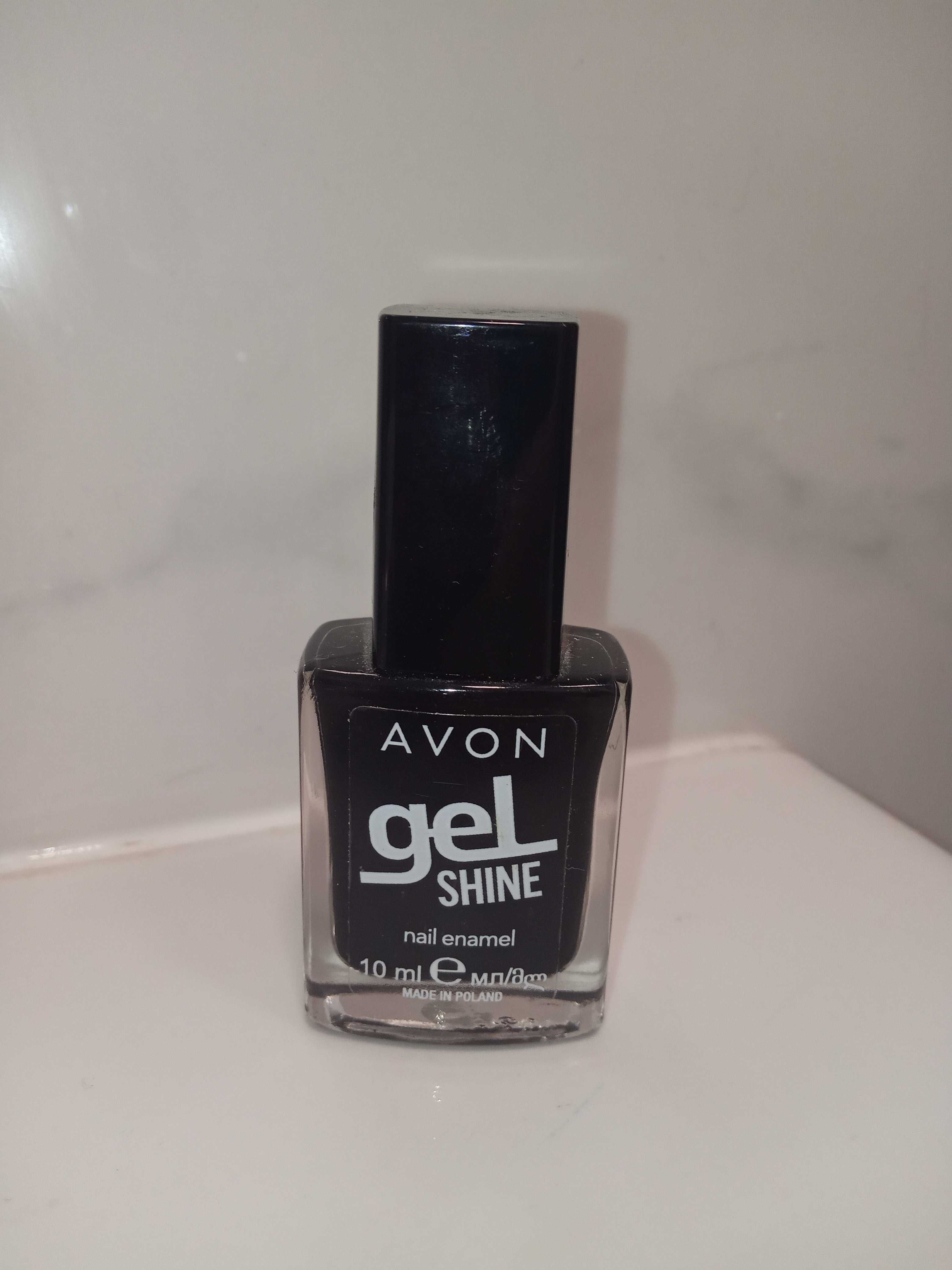 Lakier do paznokci Avon Gel żelowy czarny