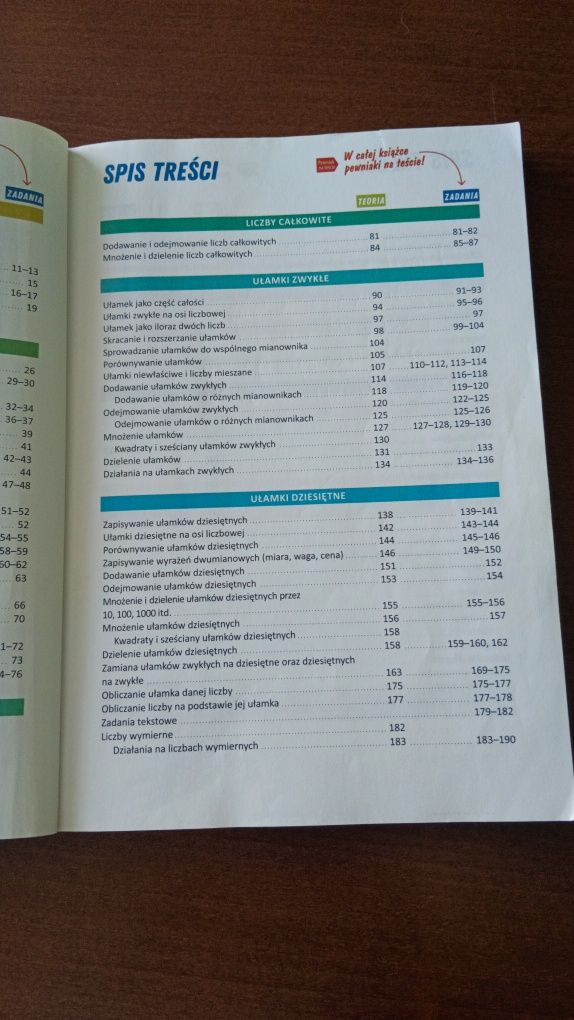 Repetytorium szkoła podstawowa matematyka klasa 4-6
