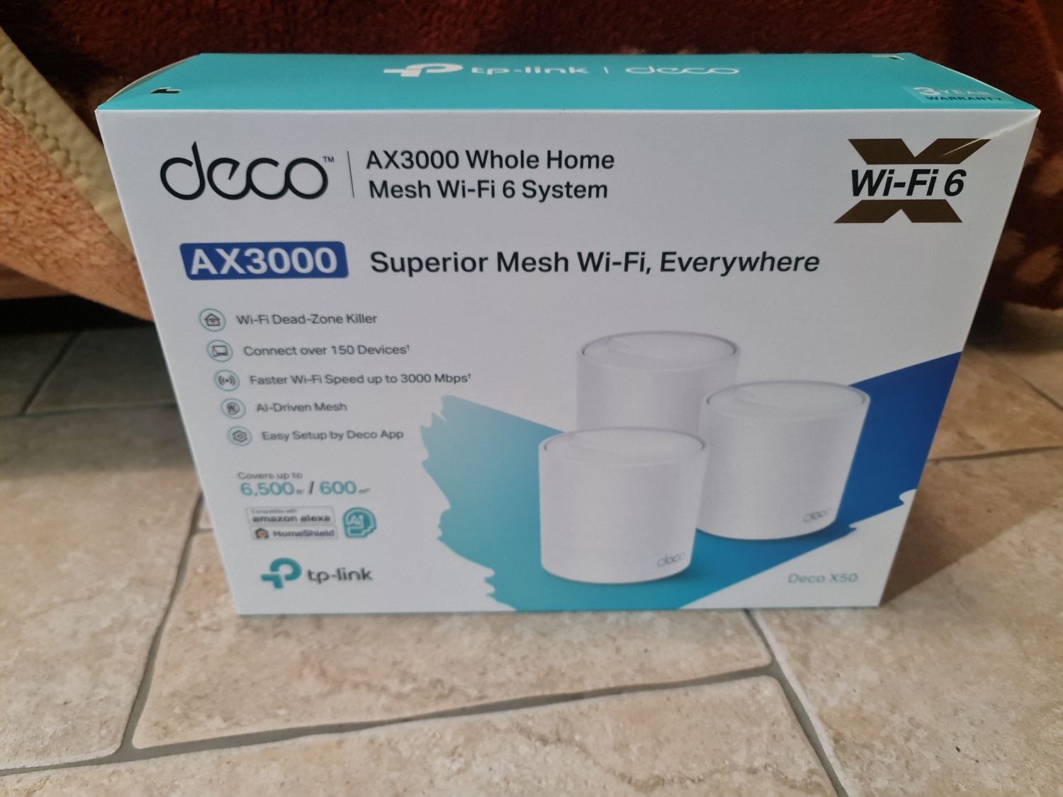 TP-Link Deco X50 mesh powerline