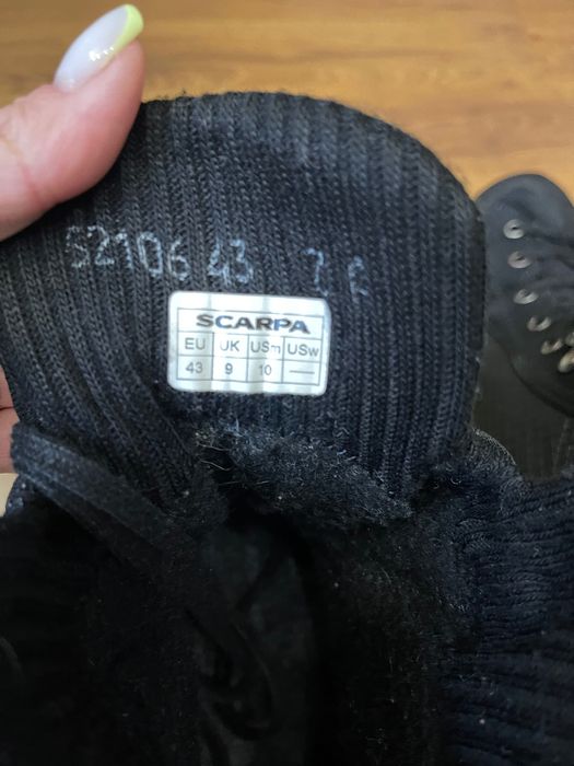 Чоботи Scarpa,43 р