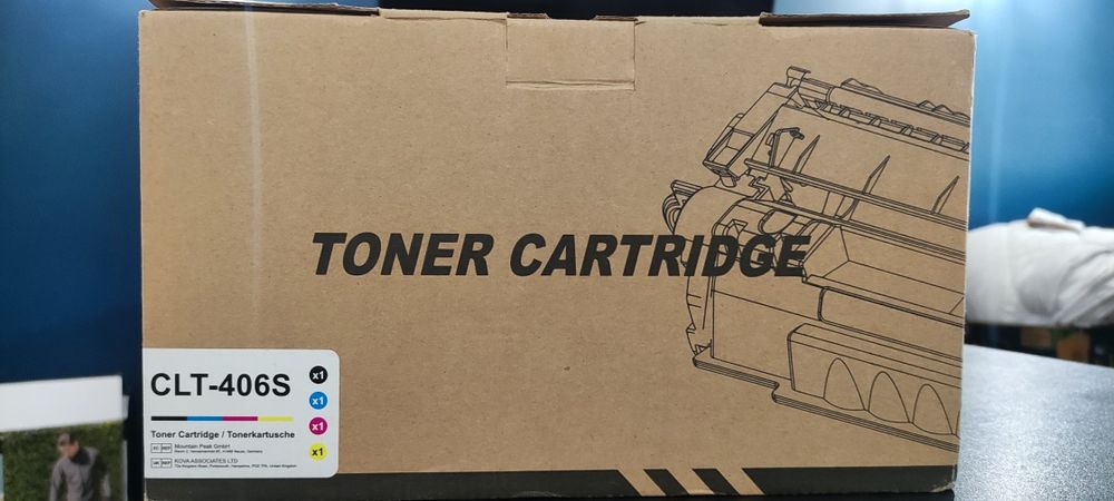 Tonery CLT-406S czarny niebieski magenta żółty