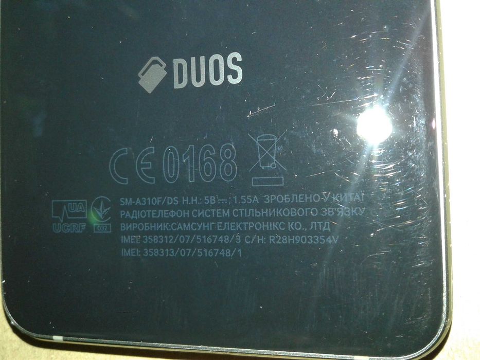 телефон samsung galaxy sm-a310f б./у.