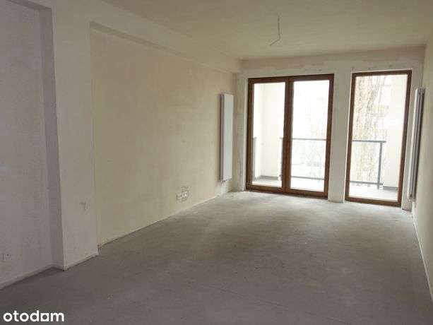 Do wykończenia 50,63m2, balkon, 1 piętro, kom. lok