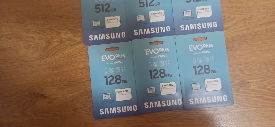 Оригінальна карта пам'яті micro SD Samsung Evo Plus  128GB, 512GB, 1Т