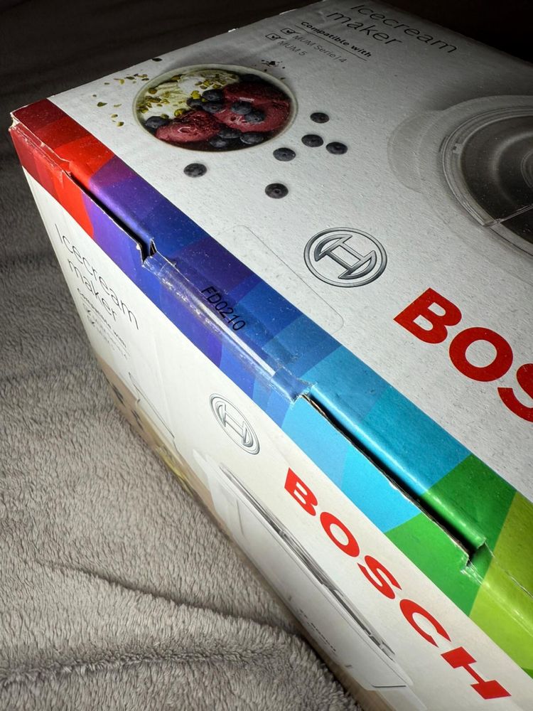 Maszynka do lodóe bosch mum serie 4 5 ice cream maker