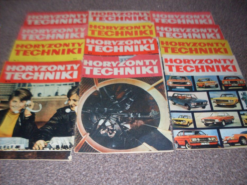 Horyzonty techniki 1971r. kompletny rocznik