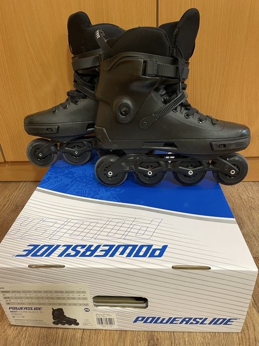 Роликові ковзани POWERSLIDE NEXT CORE BLACK 80 розмір 48-49