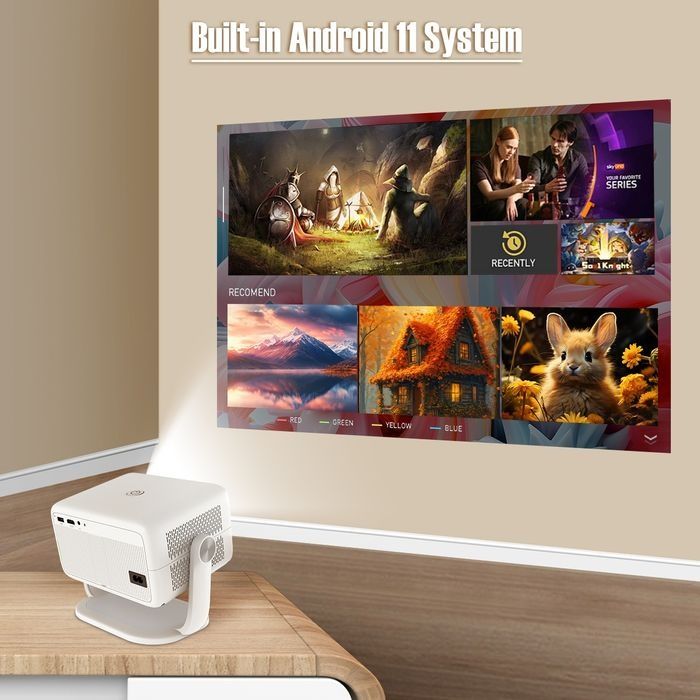 Смарт проектор Magcubic L018 Pro   650 ansi android 11 є самовивіз