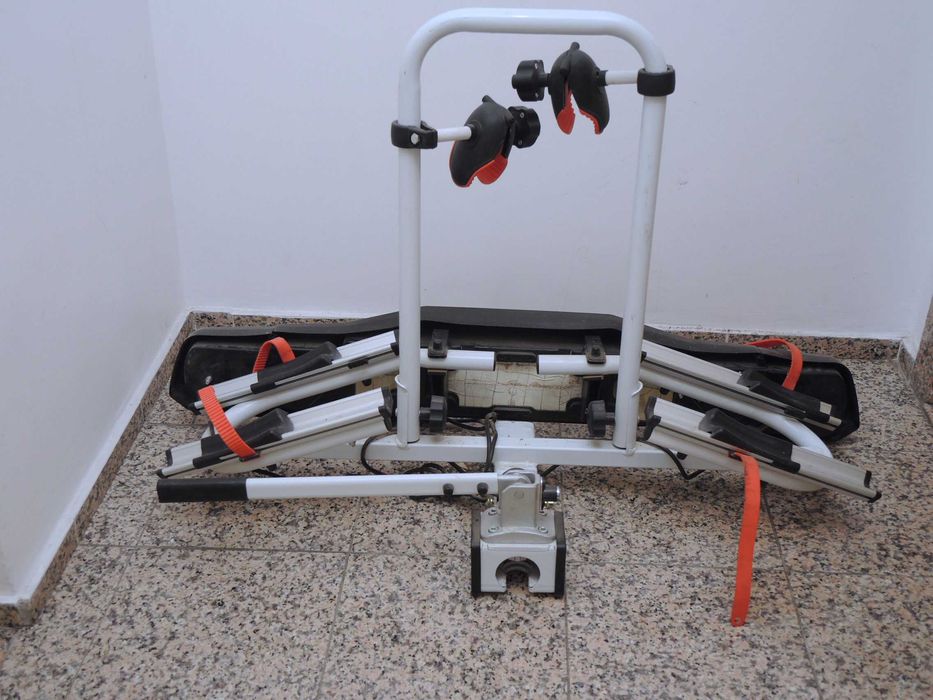 Suporte de gancho de reboque para 2 bicicletas