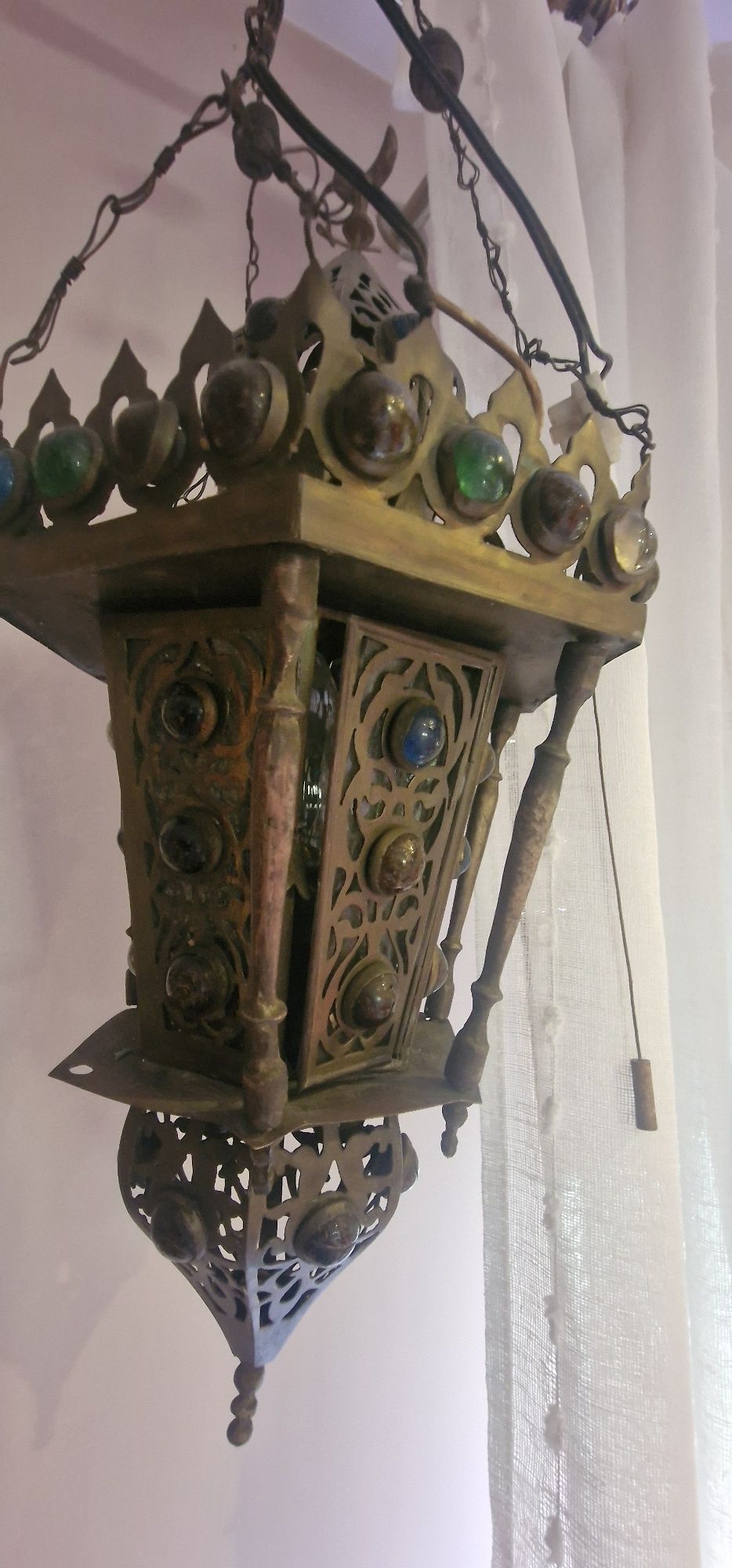 Lampa ażurowa orientalna
