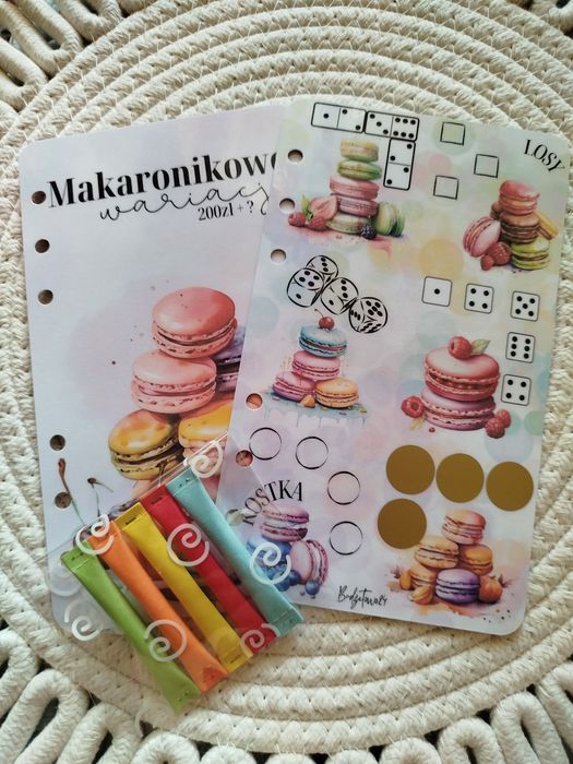 Makaronikowe wariacje oszczędzanie kopertowe