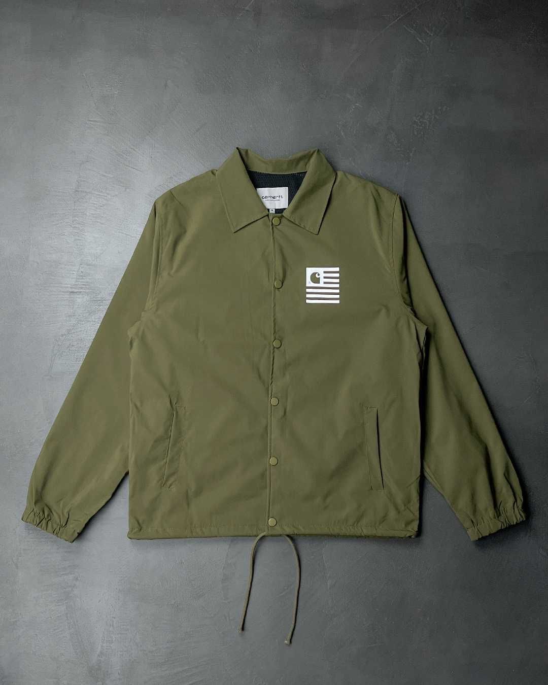 Куртка Carhartt WIP State Pile Coach Jacket Olive