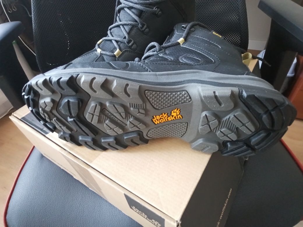 Черевики зимові jack wolfskin cold terrain texapore mid m