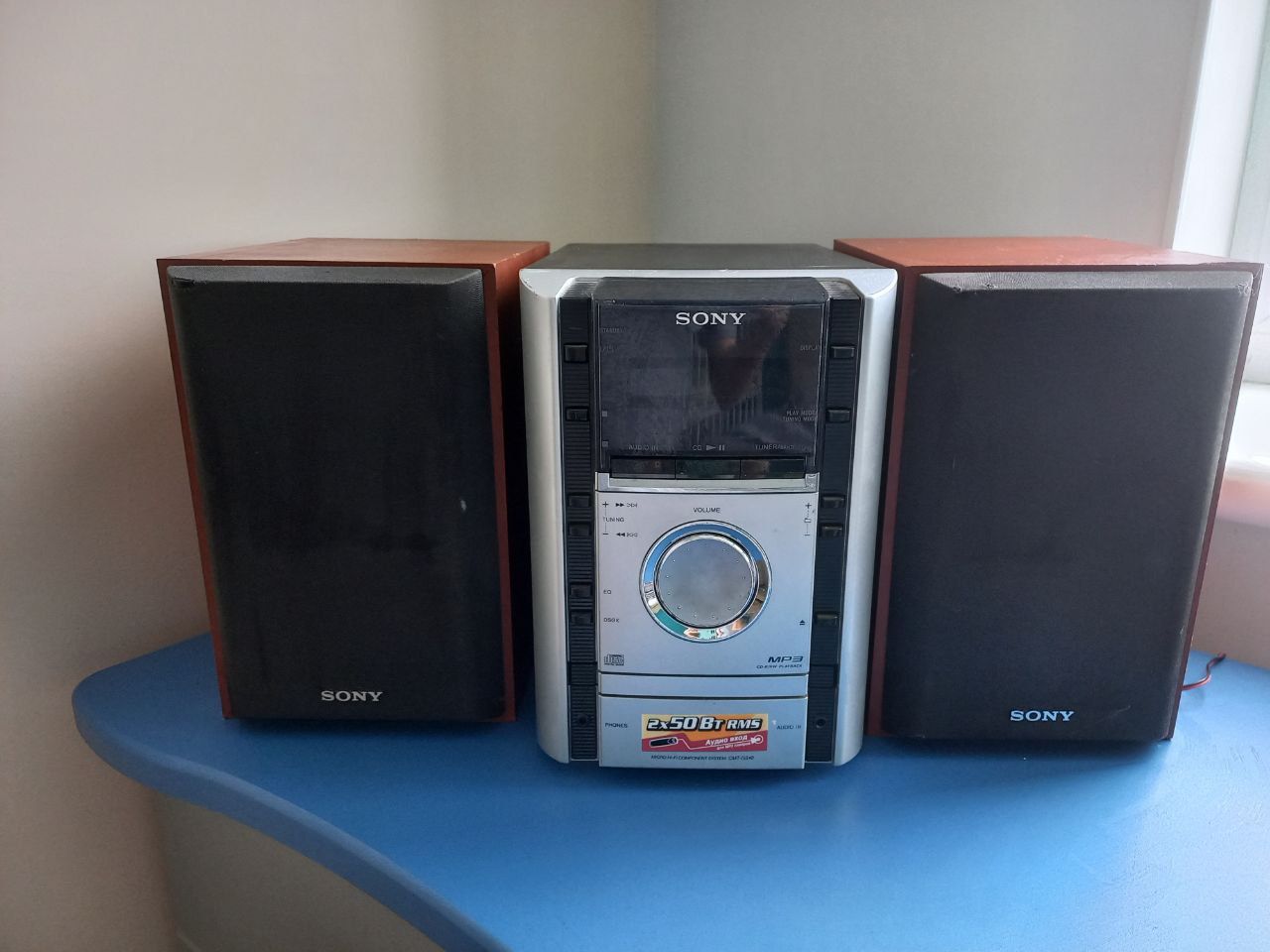 Музыкальный центр Sony CMT-GS10 ПОЛНЫЙ КОМПЛЕКТ
Micro Hi-Fi Component