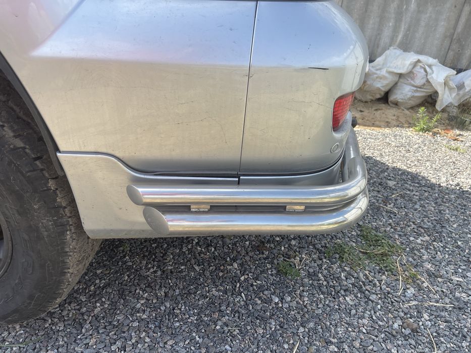 Кенгурятник Prado 120 та задня дуга обвісу