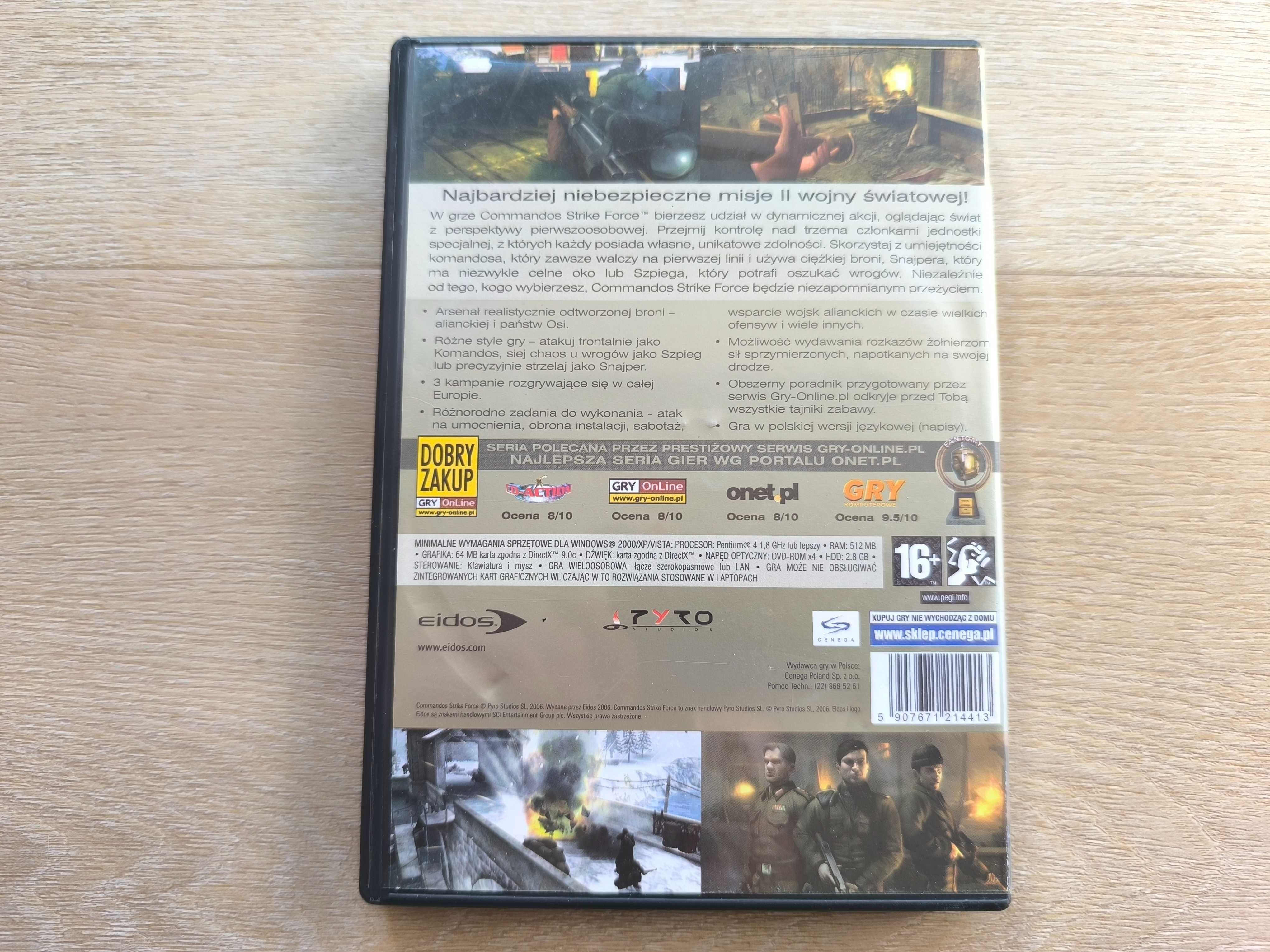 Commandos Strike Force [PC] (Polska Wersja) KOLEKCJA KLASYKI