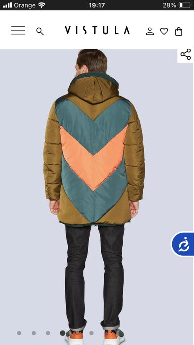 Zimowa kurtka Vistula dwustronna