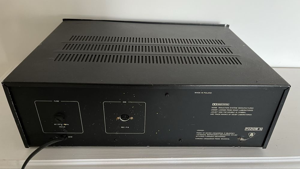 Magnetofon MSH101 deck Unitra Dynamic Speaker DC4140 PRL
