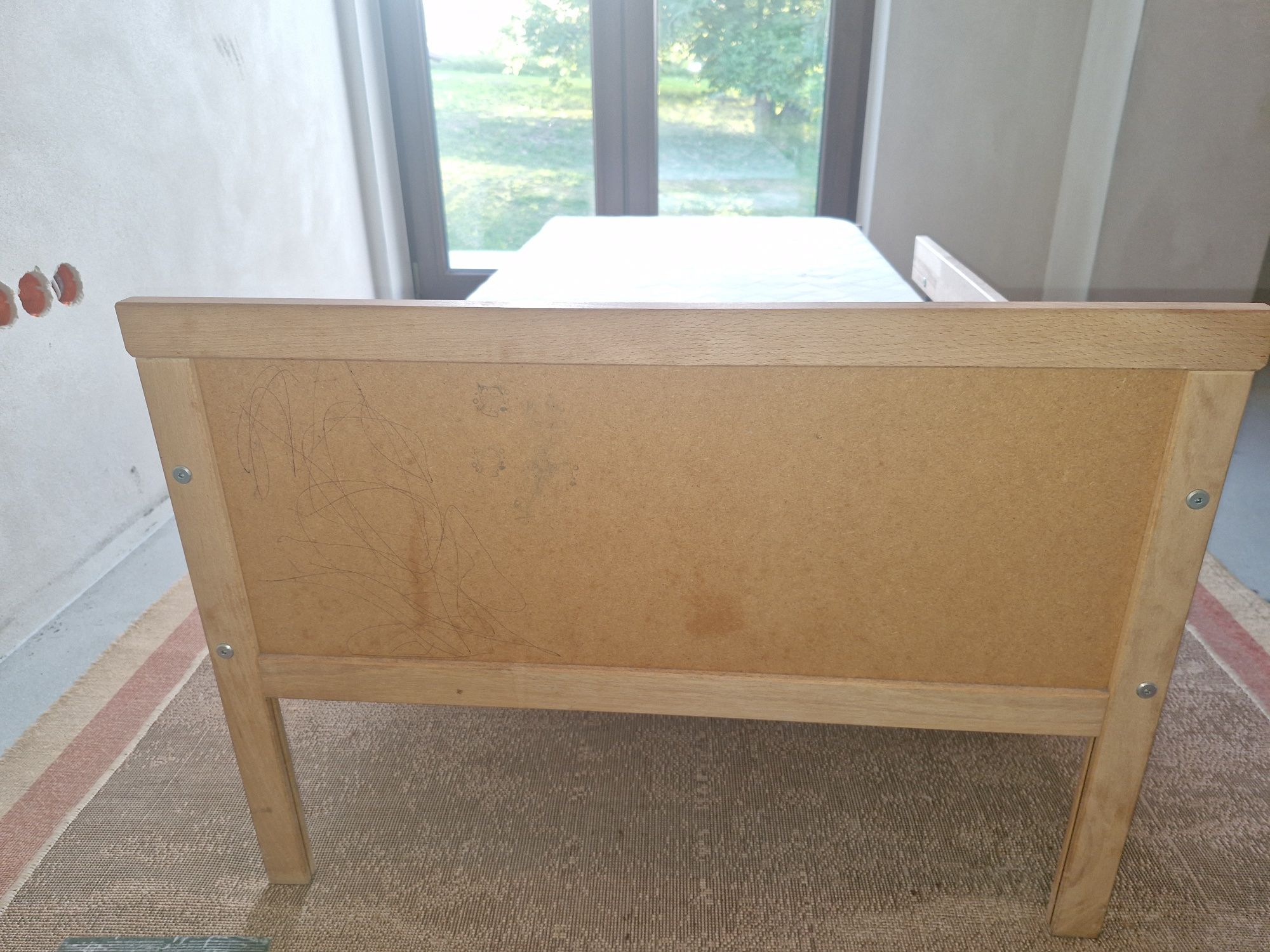 Łozko dzieciece Ikea  70x160 +materac