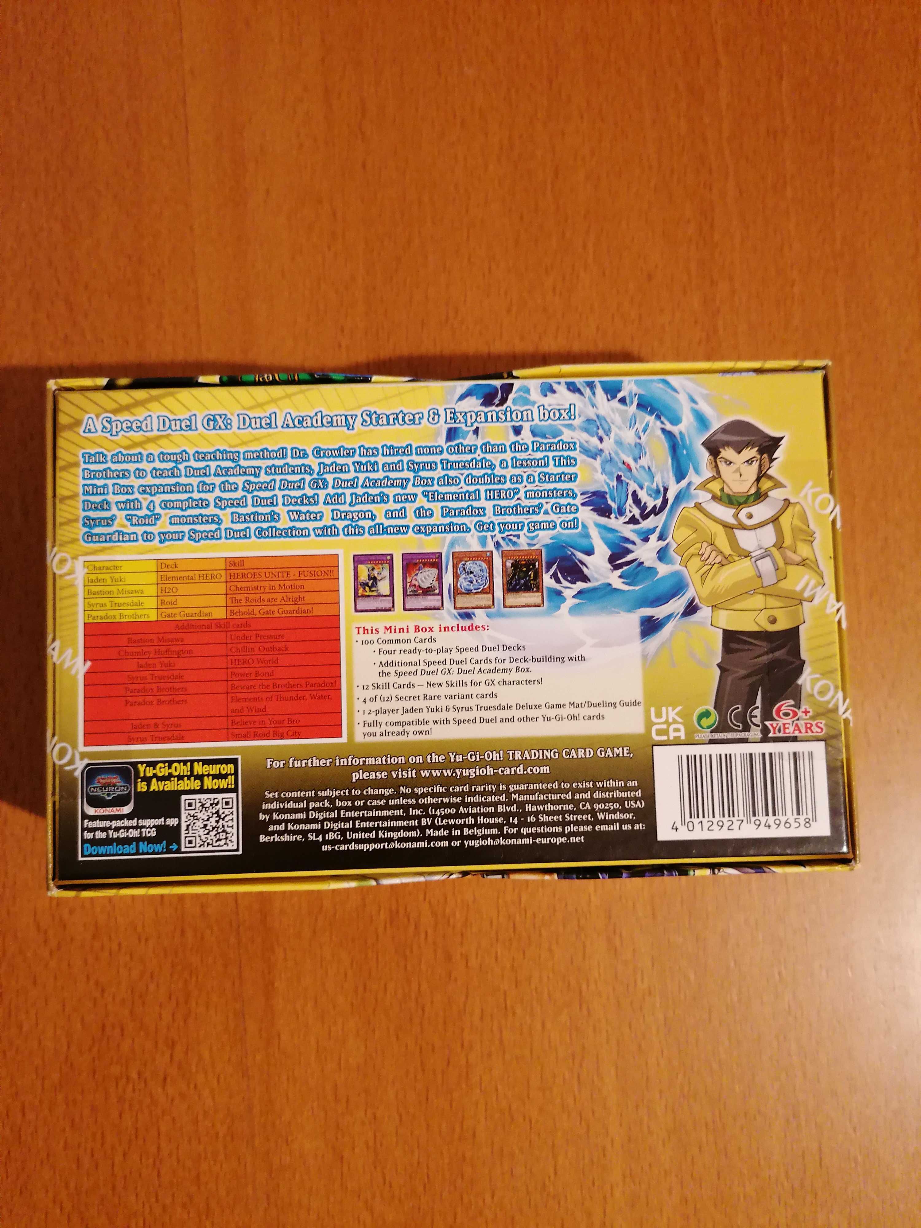 [Yu-Gi-Oh!] Speed Duel GX: Midterm Paradox Mini Box