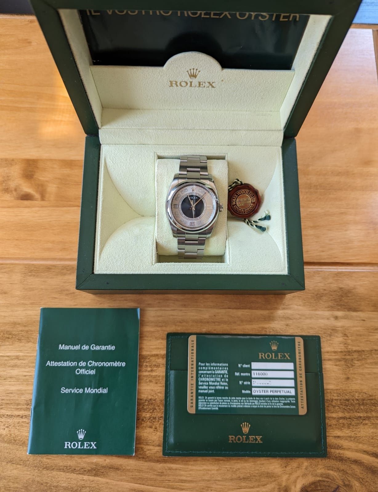 Rolex Oyster Perpetual 116000