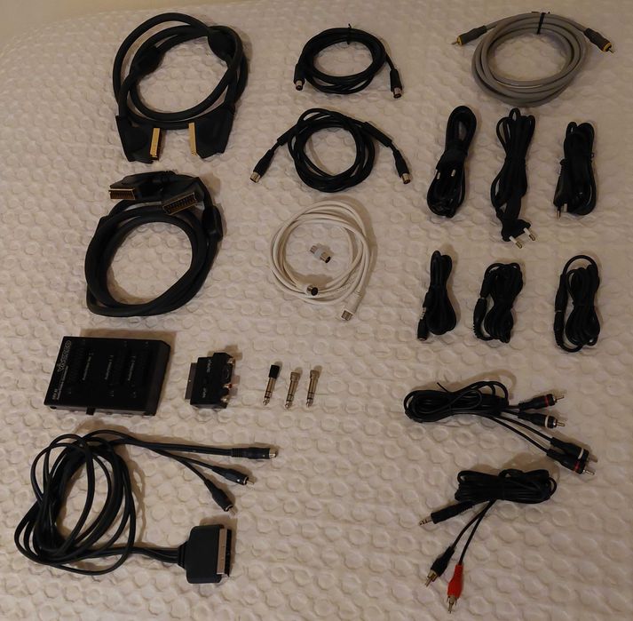 Acessórios - Cabos e adaptadores para TV e Áudio
