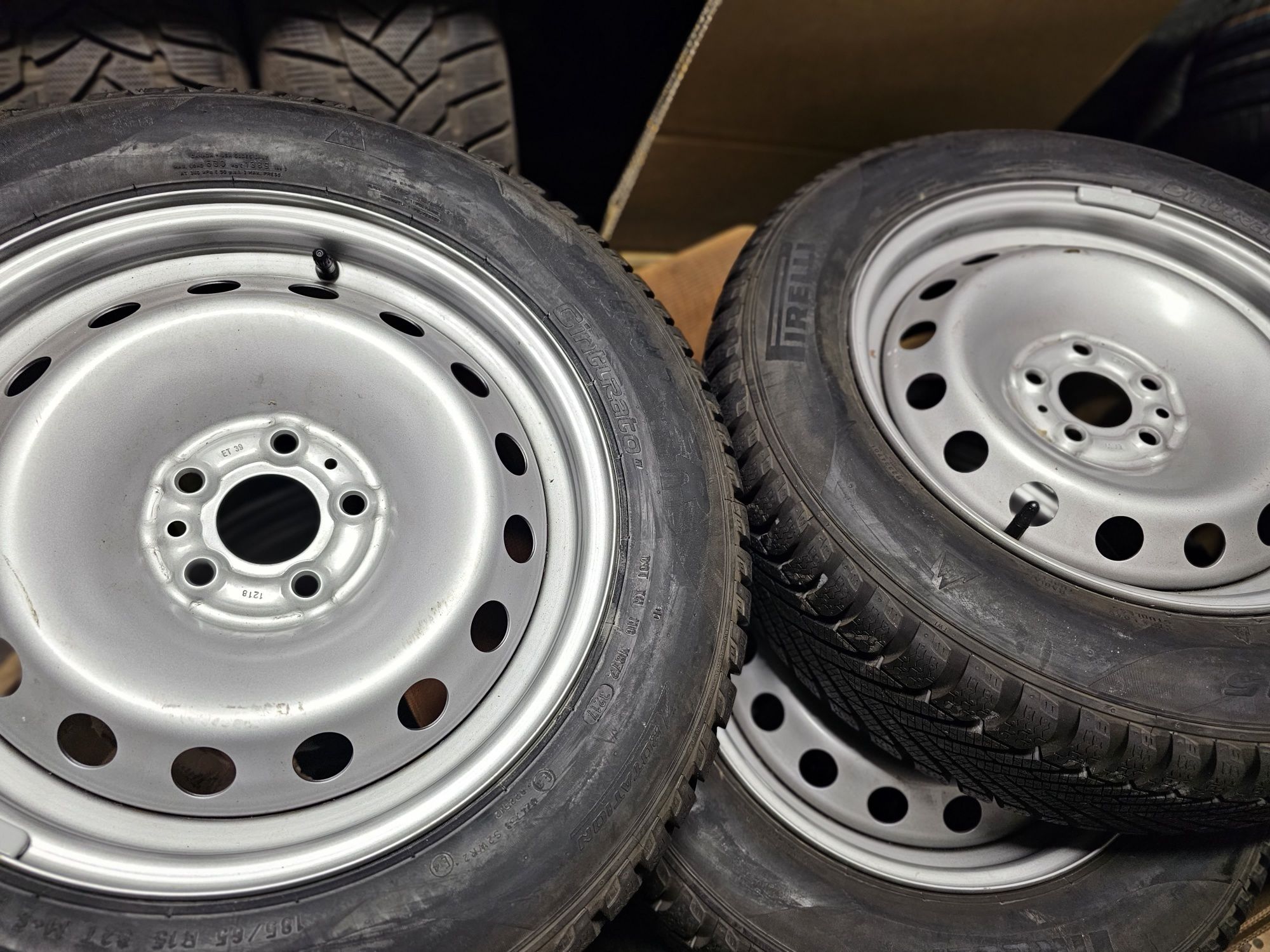 Felgi stalowe 5x98 et39 Fiat Alfa lancia nowe czarne ostatnie