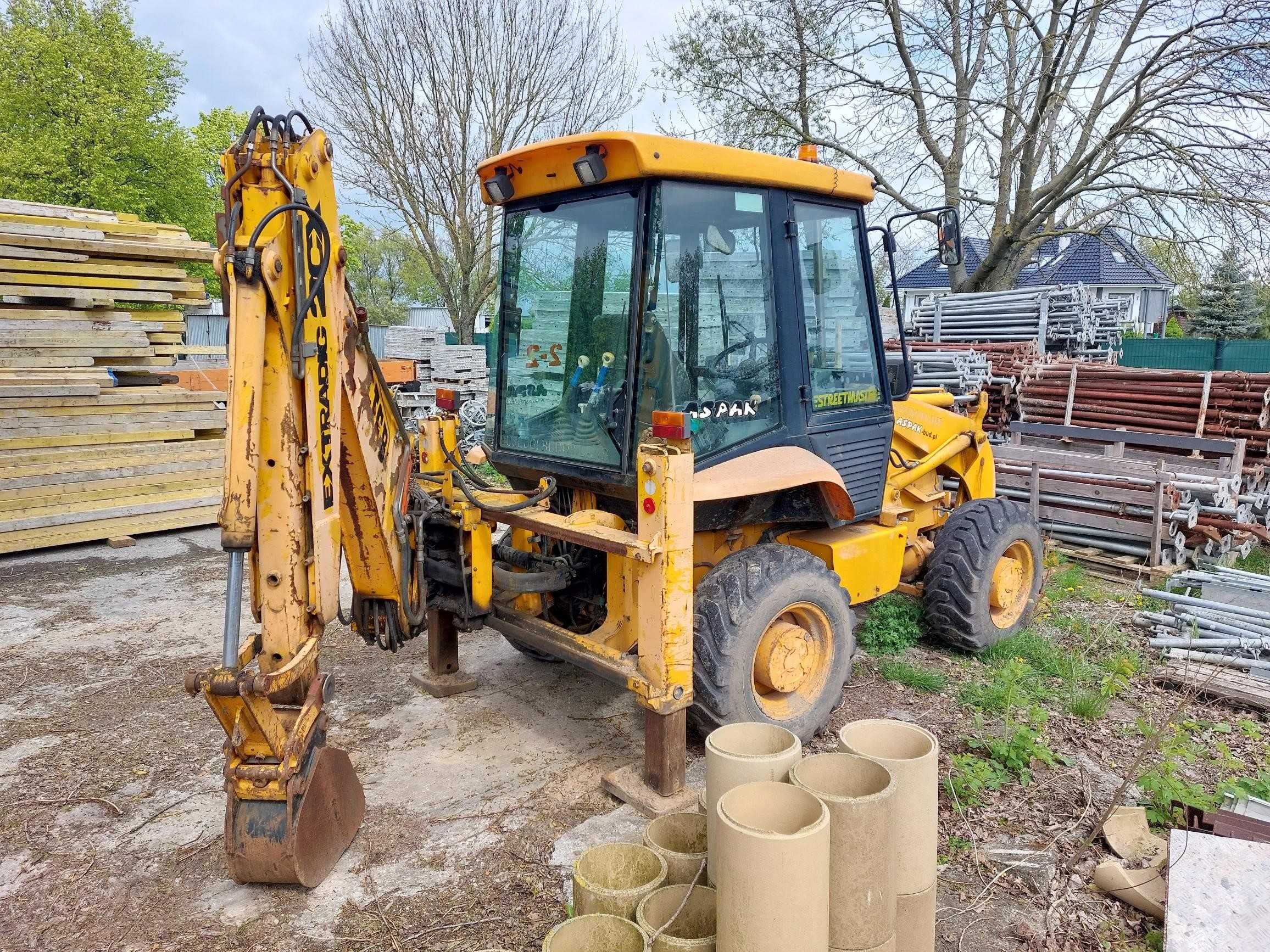 JCB 2CX koparko-ładowarka, stan dobry, wszystko sprawne