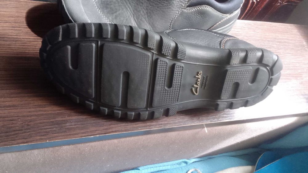 Чоловічі туфлі шкіряні фірми Clarks (28.5)